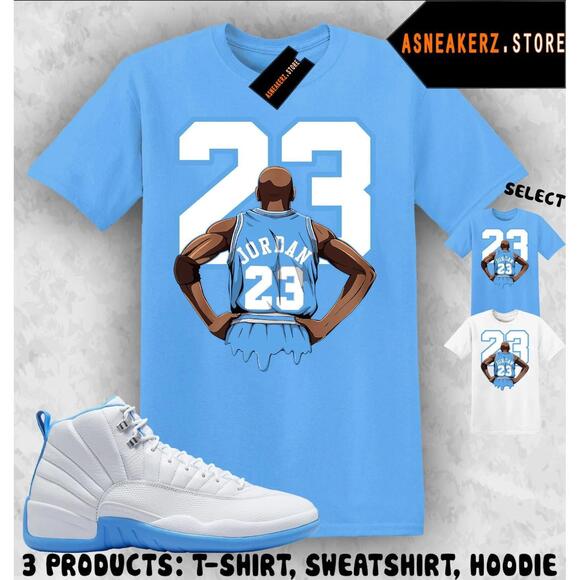 Tops - Shirt To Match Aj 12 Melo Matching Tee Mj Back 23 T-Shirt